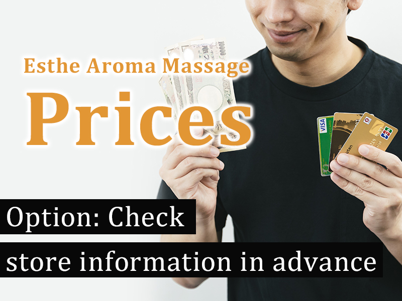 Prices for beauty salons, aromatherapy massages in Okinawa